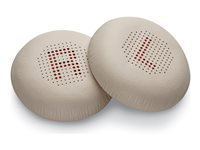Poly - Ørepute for hodesett - kunstlær - sand (en pakke 2) - for Poly Blackwire 7225 85S16AA