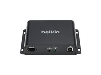 Belkin - KVM / lydutvider - sender - HDMI, DisplayPort - over fiberoptikk - USB - 6 porter - opp til 300 m - TAA-samsvar F1DN-KVM-EXTFI