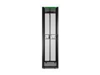 APC NetShelter SX Gen 2 - Rack skap - 2258 H x 600W x 1200D mm, med sider - står på gulv - svart - 48U - 19" - TAA-samsvar AR3307B2