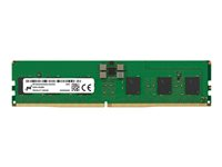 Micron - DDR5 - modul - 24 GB - DIMM 288-pin - 4800 MHz - CL40 - registrert - ECC MTC10F108YS1RC48BR