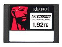 Kingston DC600ME - SSD - Mixed Use - kryptert - 1.92 TB - intern - 2.5" - SATA 6Gb/s - 256-bit AES - TCG Opal Encryption 2.0 SEDC600ME/1920G