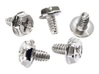 StarTech.com Replacement PC Mounting Screws #6-32 x 1/4in Long Standoff - Screw kit - silver - 0.2 in (pack of 50) - SCREW6_32 - Skruesett - sølv - 0.6 cm (en pakke 50) - for P/N: PCSCREWKIT SCREW6_32