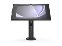 Compulocks Galaxy Tab S9+/S9FE+ 12.4" Apex Enclosure Rise Stand 8" Black - Monteringssett (stativ, hus) - for nettbrett - låsbar - metallramme - svart - skjermstørrelse: 12.4" - for Samsung Galaxy Tab S9 FE+, Tab S9+ TCDP01124GAPXB