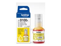 Brother BTD100Y - 48.8 ml - høykapasitets - gul - original - hengeboks - blekkrefill - for Brother DCP-T530DW, DCP-T730DW, MFC-T930DW BTD100Y