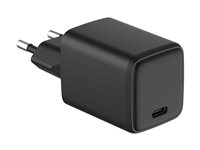 GRATEQ - Strømadapter - GaN - 45 watt - 4.05 A - PD/PPS, SFC 2.0 (24 pin USB-C) - svart 83046SF