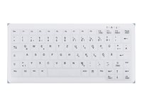 Active Key - Utskiftbar tastemembran til tastatur - non-backlit - hvit AK-C4110-W/US