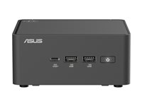 ASUS NUC 15 Pro Tall Kit RNUC15CRHC500000 - Barebone - mini-PC 1 x Core 5 210H / inntil 4.8 GHz - RAM 0 GB - Intel Graphics - IEEE 802.11ax (Wi-Fi 6), IEEE 802.11be (Wi-Fi 7), Bluetooth 5.4, 2.5 Gigabit Ethernet, Gigabit Ethernet - svart 90AR00Q2-M000D0