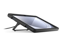 Compulocks Galaxy Tab A9+ 11" Secured Kickstand - Støtfanger for nettbrett - stativ - gummi - svart - for Samsung Galaxy Tab A9+ 11KS01KL