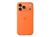 Apple - Baksidedeksel for mobiltelefon - MagSafe-samsvar - silikon - oransje - for iPhone 17 Pro Max MGFL4ZM/A