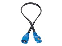 HPE Jumper Cord - Strømkabel - power IEC 60320 C13 til IEC 60320 C14 - AC 250 V - 10 A - 2 m - svart - Hele verden - for Apollo 4510 Gen9; Modular Smart Array P2000 G3; ProLiant DL360 G7, XL290n Gen10 A0K02A