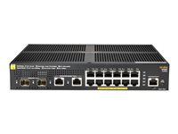 HPE Aruba 2930F 12G PoE+ 2G/2SFP+ - Switch - L3 - Styrt - 12 x 10/100/1000 (PoE+) + 2 x 1 Gigabit / 10 Gigabit SFP+ (opplink) + 2 x 10/100/1000 - rackmonterbar - PoE+ (139 W) - gjenmarkedsført JL693AR#ABB