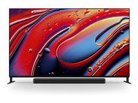 Sony Bravia 9 Professional Displays FWD-85XR90 - 85" Diagonalklasse (84.6" synlig) LED-bakgrunnsbelyst LCD TV - QLED - intelligent skilting - Smart TV - Google TV - 4K UHD (2160p) 3840 x 2160 - HDR - Direct LED, Mini-LED - mørkt sølv, vibrasjonsfinish FWD-85XR90