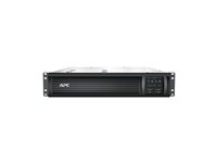 APC Smart-UPS 750VA LCD RM - UPS (kan monteres i rack) - AC 110/120/127 V - 500 watt - 750 VA - Ethernet, RS-232, USB - utgangskontakter: 6 - 2U - Canada, USA - svart - med APC SmartConnect SMT750RM2UC