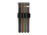 OtterBox Symmetry - Bånd for smart armbåndsur - 45/44/42mm, kaktuslær - rik adobe - for Apple Watch Hermès Series 9, Series 10, Series 8, Series 9, Ultra, Ultra 2 77-95602