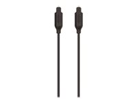 Belkin - Digital audiokabel (optisk) - TOSLINK hann til TOSLINK hann - 1 m - fiberoptisk F3Y093BT1M