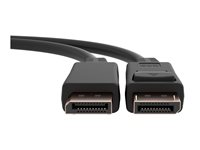 C2G 6ft (1.8m) C2G TAA-Compliant DisplayPort Cable with Latches - 8K 60Hz - DisplayPort-kabel - TAA-samsvar - DisplayPort (hann) låst til DisplayPort (hann) låst - DisplayPort 1.4 - 30 V - 1.8 m - toretnings, 8 K 60 Hz (7680 x 4320) støtte - svart C2G50113