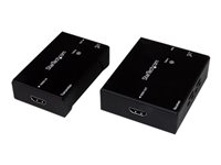 StarTech.com HDMI over CAT5e / CAT6 Ethernet Extender with HDBaseT - 4K@115ft, 1080p@230ft - HDMI Video Transmitter and Receiver Kit w/ POC (ST121HDBTE) - Video/lyd-forlenger - over CAT 5e/6 - opp til 70 m - for P/N: ST121HDBTRP, ST124HD4K, SVA12M2NEUA, SVA12M5NA ST121HDBTE