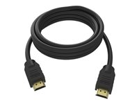 VISION Professional - HDMI-kabel med Ethernet - HDMI hann til HDMI hann - 3 m - svart - 4K-støtte TC 3MHDMI/BL