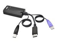 Eaton Tripp Lite Series DisplayPort USB Server Interface w/Virtual Media & CAC B064 KVMs TAA - KVM / USB-utvider - opp til 50 m - TAA-samsvar - for P/N: B064-016-02-IPH, B064-016-04-IPH, B064-032-01-IPH, B064-032-02-IPH, B064-032-04-IPH B055-001-UDP