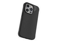 ZAGG Luxe - Baksidedeksel for mobiltelefon - MagSafe-samsvar - svart (snap) - for Apple iPhone 15 Pro 702312598