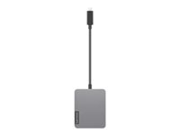 Lenovo Travel Hub Gen2 - Dokkingstasjon - USB-C - VGA, HDMI - 1GbE - Campus 4X91A30366