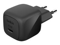 Belkin BoostCharge - Strømadapter - kompakt - 45 watt - PD 3.1/PPS, Fast Charge (24 pin USB-C) WCA013KQBK