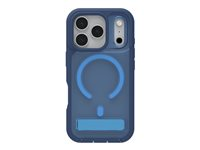 ZAGG Rainier Snap - Baksidedeksel for mobiltelefon - robust - stativ + kamerakontrollknapp - MagSafe-samsvar - grafen - kobaltblå horisont - for Apple iPhone 17 Pro 702320839