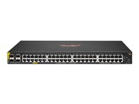 HPE Aruba Networking CX 6000 48G Class4 PoE 4SFP 740W Switch - Switch - L3 - Styrt - 48 x 10/100/1000 (PoE+) + 4 x Gigabit SFP (opplink) - rackmonterbar - PoE+ (740 W) - for CX 6000 48G Class4 PoE 4SFP 740W Switch R9Y03A#ABB