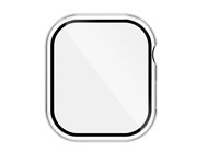 Belkin SCREENFORCE TemperedCurve - Støtfanger for smartarmåndsur - 2-i-1, 42 mm - herdet glass (9H) - blank - for Apple Watch Series 10 (GPS + Cellular), Series 10 (GPS) OWA002HQCL