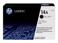HP 14A - Svart - original - LaserJet - tonerpatron (CF214A) - for Color LaserJet M725; LaserJet Enterprise 700, M712, MFP M725; LaserJet Managed MFP M725 CF214A
