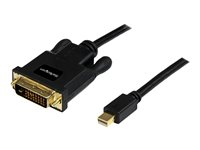 StarTech.com 6ft Mini DisplayPort to DVI Cable - M/M - mDP Cable for Your DVI Monitor / TV - Windows & Mac Compatible (MDP2DVIMM6B) - DisplayPort-kabel - Mini DisplayPort (hann) til DVI-D (hann) - 1.82 m - svart MDP2DVIMM6B