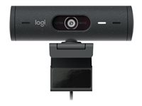 Logitech BRIO 505 - Nettkamera - farge - 4 MP - 1920 x 1080 - 720p, 1080p - lyd - USB-C 960-001459