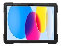 Insmat Rugged Armor - Baksidedeksel for nettbrett - robust - polykarbonat, gummi, termoplast-polyuretan (TPU) - for Apple 10.9-inch iPad (10. generasjon); iPad A16 Wi-Fi, A16 Wi-Fi + Cellular 652-1284
