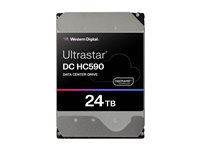 WD Ultrastar DC HC590 0F65642 - Harddisk - Data Center - 24 TB - intern - 3.5" - SATA 6Gb/s - 7200 rpm - buffer: 512 MB 0F65684