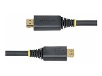 StarTech.com - High Speed - HDMI-kabel - HDMI hann til HDMI hann - 5 m - skjermet - svart - halogenfri, passiv, 4K 60Hz støtte, 1440p (UWQHD) støtter 144 Hz, støtte for 1080p 240 Hz HDMI2-CABLE-GRIP-5M