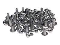 StarTech.com PC Mounting Computer Screws M3 x 1/4in Long Standoff - Screw kit - 0.2 in (pack of 50) - SCREWM3 - Skruesett - 6.3 mm (en pakke 50) - for P/N: PCSCREWKIT SCREWM3