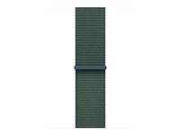 Apple - Sløyfe for smart armbåndsur - 40 mm - 130 - 200 mm - innsjøgrønn MYJ93ZM/A