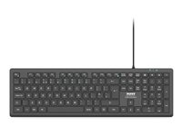PORT Connect - Tastatur - USB, USB-C - Storbritannia 900754-UK