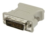 StarTech.com DVI to VGA Cable Adapter - DVI (M) to VGA (F) - 1 Pack - Male DVI to Female VGA (DVIVGAMF) - VGA-adapter - DVI-I (hann) til HD-15 (VGA) (hunn) - beige - for P/N: MXT101MMHD15, MXT101MMHD6 DVIVGAMF