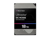 WD Ultrastar DC HC555 - Harddisk - Data Center - 18 TB - intern - 3.5" - SAS 12Gb/s - 7200 rpm - buffer: 512 MB 0B47747
