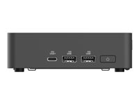 ASUS NUC 15 Pro Slim Kit RNUC15CRKU500000 - Barebone - mini-PC 1 x Core Ultra 7 225H / inntil 4.9 GHz - vPro - RAM 0 GB - Arc Graphics 130T - IEEE 802.11ax (Wi-Fi 6), IEEE 802.11be (Wi-Fi 7), Bluetooth 5.4, Gigabit Ethernet, 2.5 Gigabit Ethernet - svart 90AR00R2-M000K0