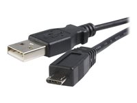 StarTech.com 3m Micro USB Cable M/M USB A to Micro B - USB-kabel - USB (hann) til Micro-USB type B (hann) - USB 2.0 - 3 m - svart - for P/N: KITBXAVHDPEU, KITBXAVHDPUK UUSBHAUB3M