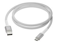 dbramante1928 re-charge - USB-kabel - USB (hann) til USB-C (hann) - 1.2 m - opptil 36 W kraftoverføring, flettet kabel CB12ACGR7114