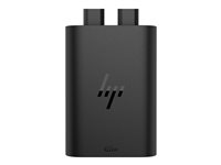 HP - USB-C-strømadapter - AC 115/230 V - 65 watt - utgangskontakter: 2 600Q8UT