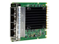 HPE I350-T4 - Nettverksadapter - OCP 3.0 - Gigabit Ethernet x 4 - for ProLiant DL325 Gen10, DL345 Gen10, DL360 Gen10, DX360 Gen10, XL220n Gen10, XL290n Gen10 P08449-B21