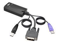 Eaton Tripp Lite Series DVI USB Server Interface w/ Virtual Media & CAC for B064 KVMs TAA - KVM / USB-utvider - opp til 50 m - TAA-samsvar - for P/N: B064-016-02-IPH, B064-016-04-IPH, B064-032-01-IPH, B064-032-02-IPH, B064-032-04-IPH B055-001-UDV