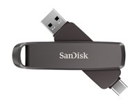 SanDisk Extreme PRO Dual Drive - USB-flashstasjon - 2 TB - USB-C 3.2 Gen 2 SDDDE1-2T00-G46