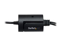 StarTech.com USB to Serial Adapter - 2 Port - COM Port Retention - FTDI - USB to RS232 Adapter Cable - USB to Serial Converter (ICUSB2322F) - Seriell adapter - USB - RS-232 x 2 - svart ICUSB2322F
