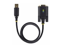 StarTech.com 6.6ft/2m USB to Null Modem Serial Adapter Cable, FTDI, RS232 - USB / seriell-kabel - USB (hann) til DB-9 (hunn) - 2 m - svart 1P6FFCN-USB-SERIAL