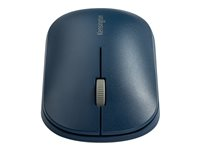 Kensington SureTrack - Mus - optisk - 4 knapper - trådløs - 2.4 GHz, Bluetooth 3.0, Bluetooth 5.0 LE - USB trådløs mottaker - blå K75350WW